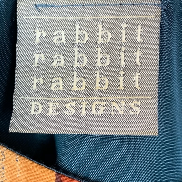 Rabbit Rabbit Rabbit multi color shift dress 10P - Picture 4 of 7